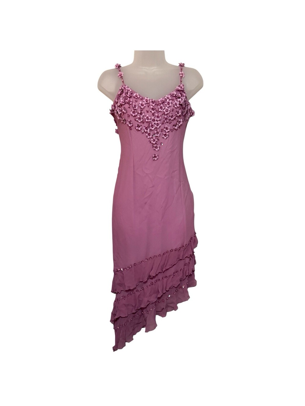 LAST DAY Sabrina the Teenage Witch Elisa Donovan Sue Wong Silk Floral Appliqué - Picture 3 of 9